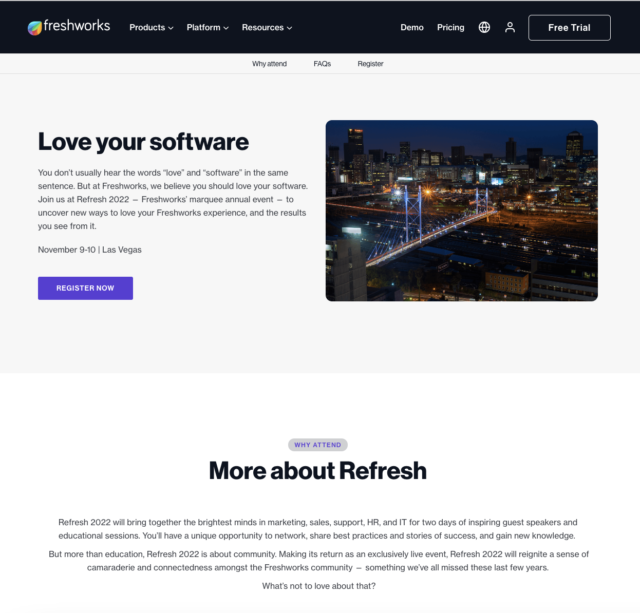 Freshworks Refresh22 Image
